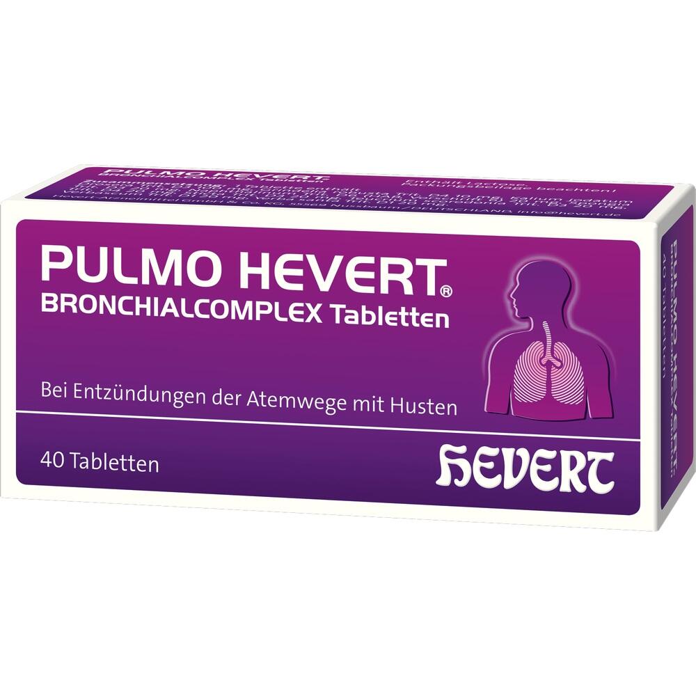 PULMO HEVERT Bronchialcomplex Tabletten 40 St Tabletten