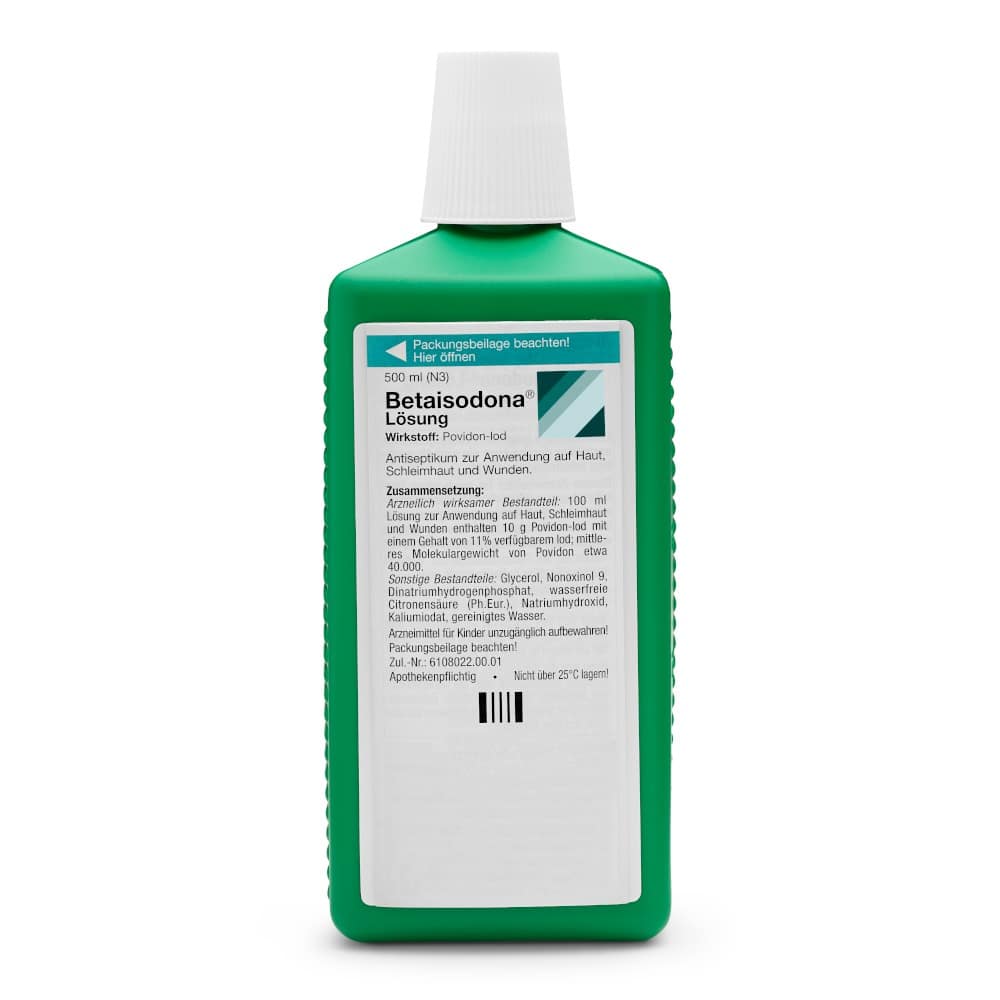 Betaisodona Lösung 500 ml Lösung