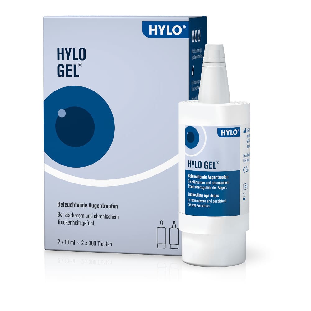 HYLO GEL  2X10 ml Augentropfen
