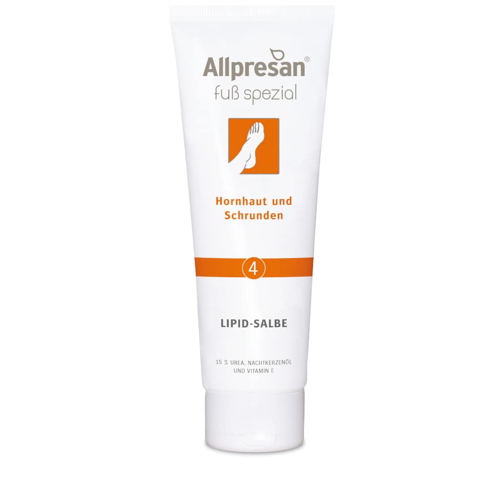 Allpresan Fuß spezial Nummer 4 Lipid-Salbe Hornhaut & Schrunden 125 ml Salbe