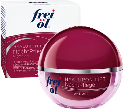 frei öl Anti-Age Hyaluron Lift NachtPflege 50 ml Nachtcreme