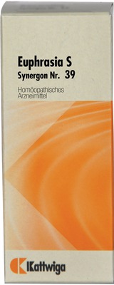 SYNERGON KOMPLEX 39 Euphrasia S Tropfen 50 ml Tropfen