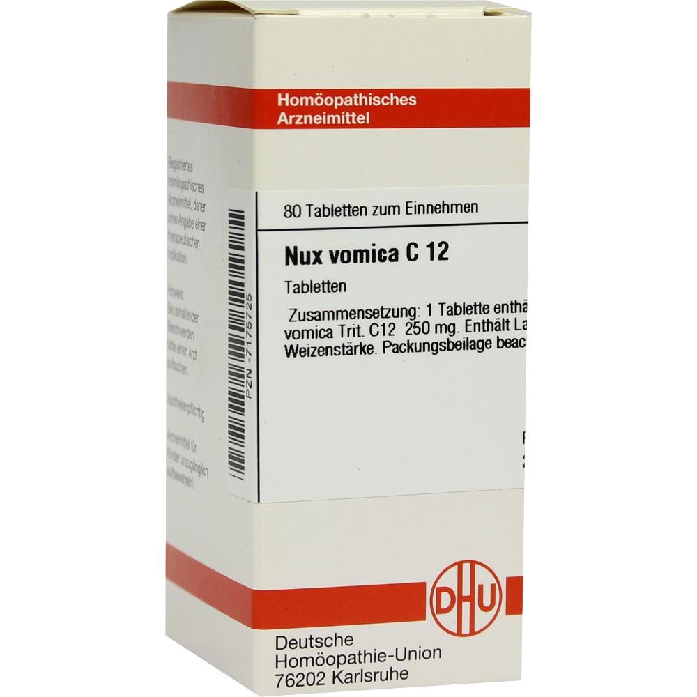 NUX VOMICA C 12  80 St Tabletten