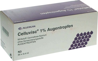 Celluvisc 1% Augentropfen 90X0.4 ml Augentropfen