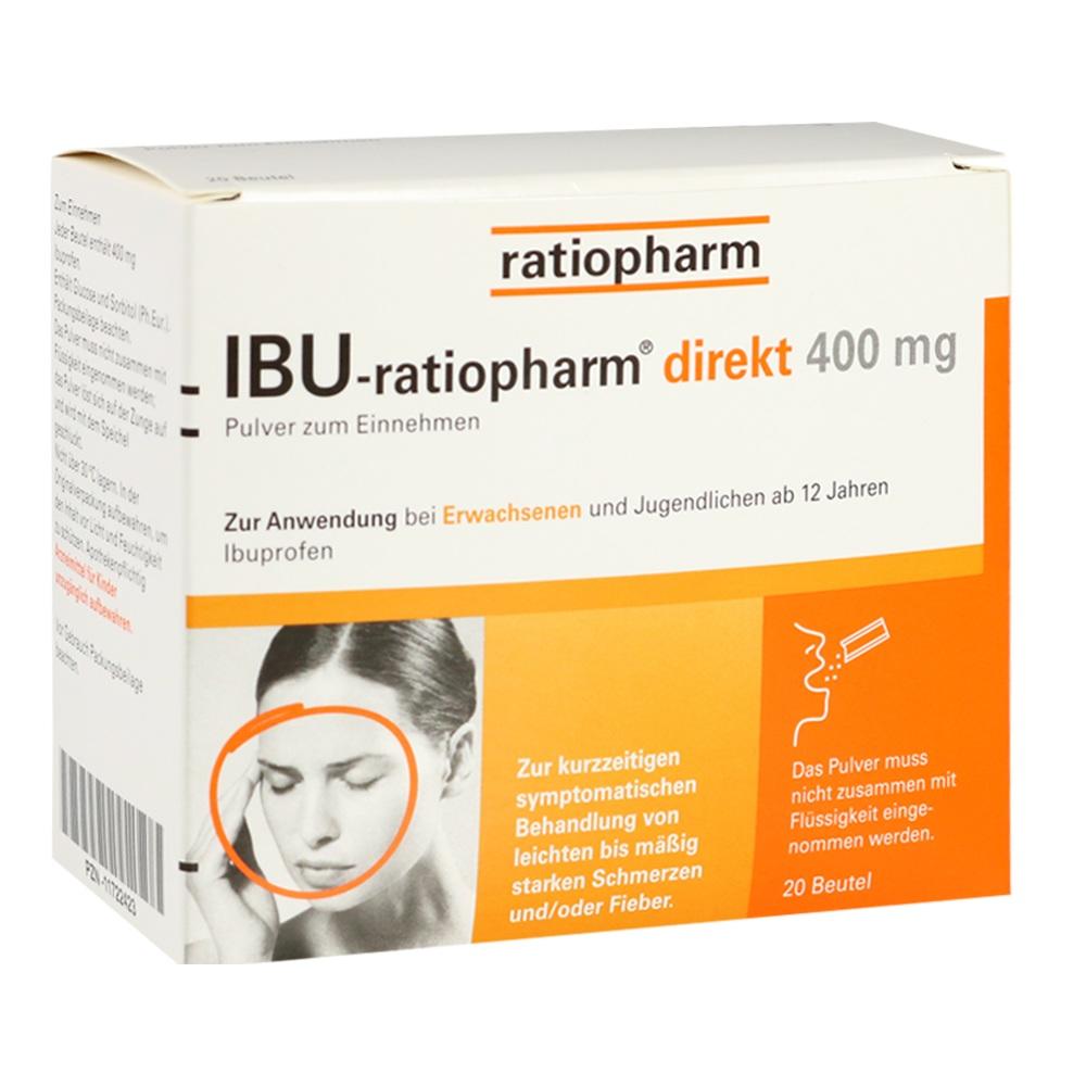 IBU-ratiopharm direkt 400 mg  20 St Pulver