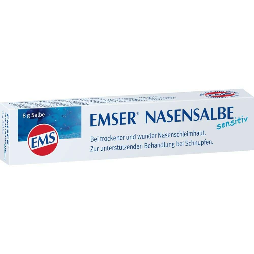 EMSER NASENSALBE sensitiv 8 g Nasensalbe