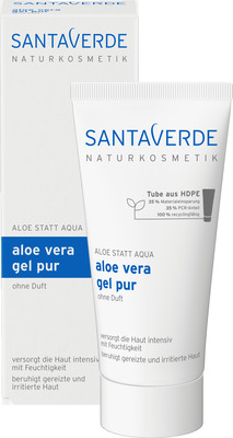 SANTA VERDE aloe vera gel pur ohne Duft 50 ml Gel