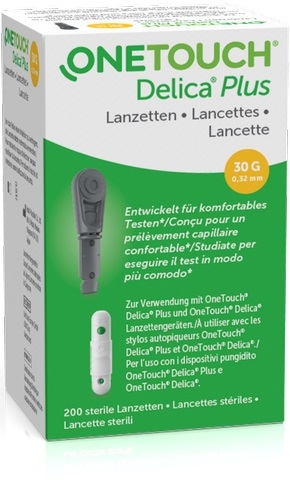 ONE TOUCH Delica Plus Lanzetten 200 St Lanzetten