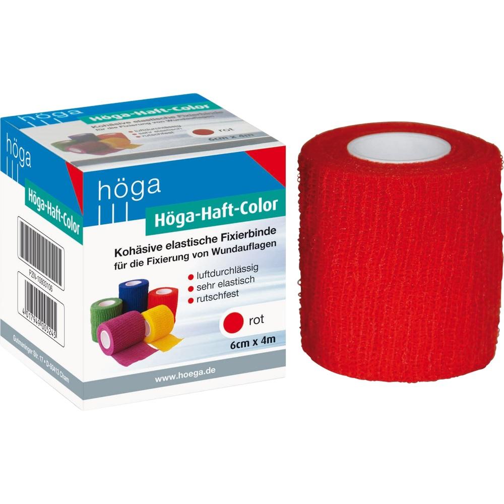 HÖGA HAFT Color Fixierb.6 cmx4 m rot 1 St Binden