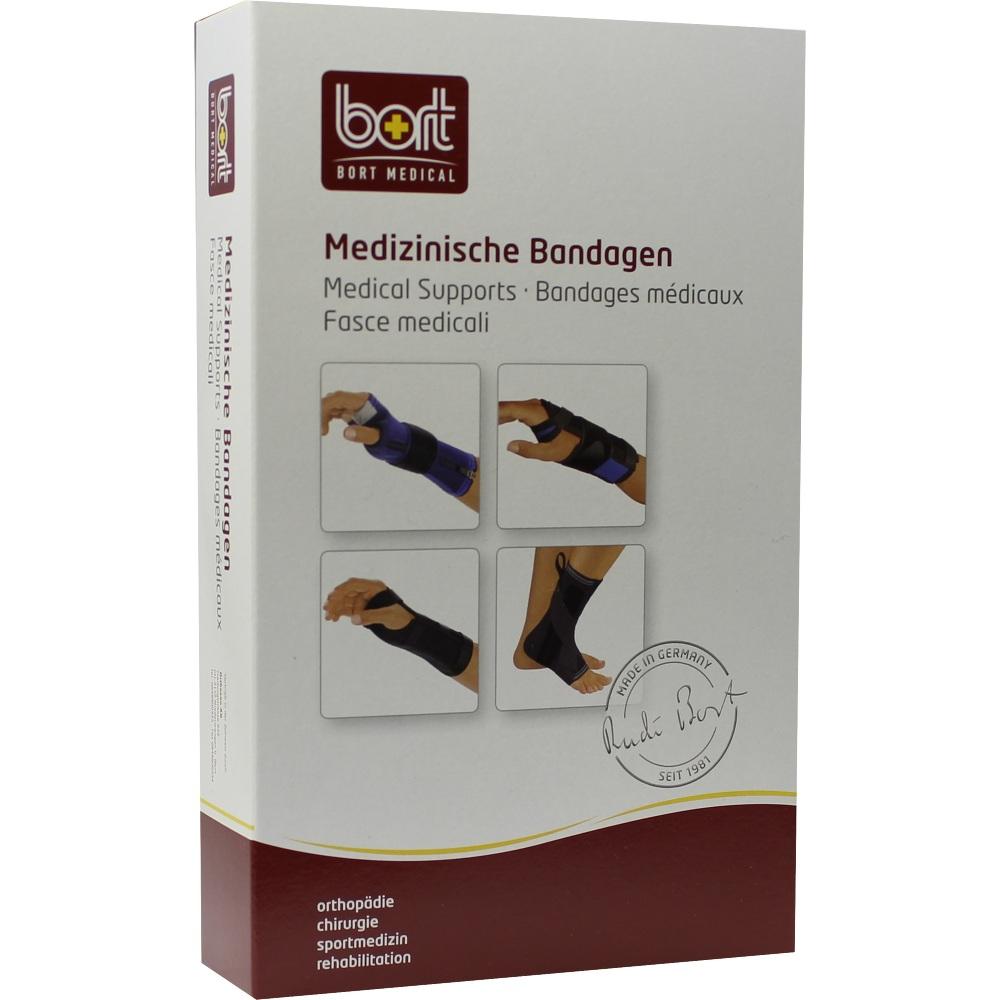 BORT Handgelenkstütze m.Alusch.lin.small schw. 1 St Bandage