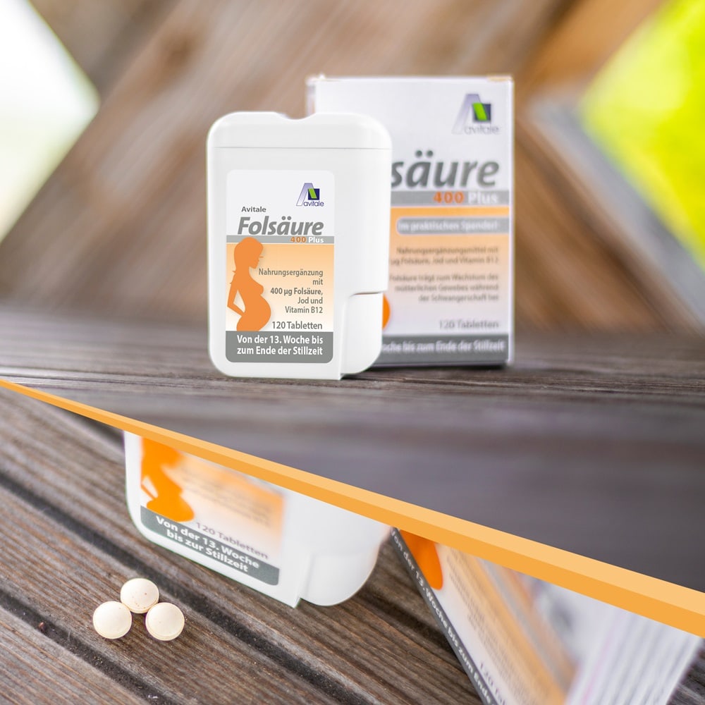 Avitale Folsäure 400 Plus 120 St Tabletten