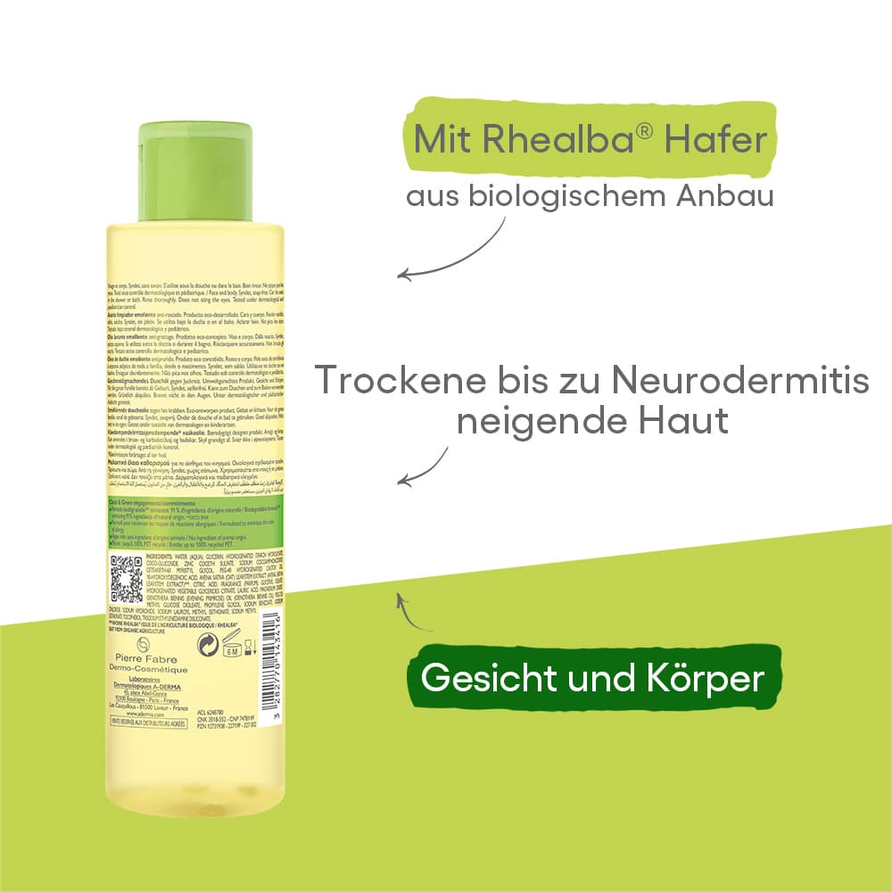 A-DERMA EXOMEGA CONTROL Duschöl  200 ml