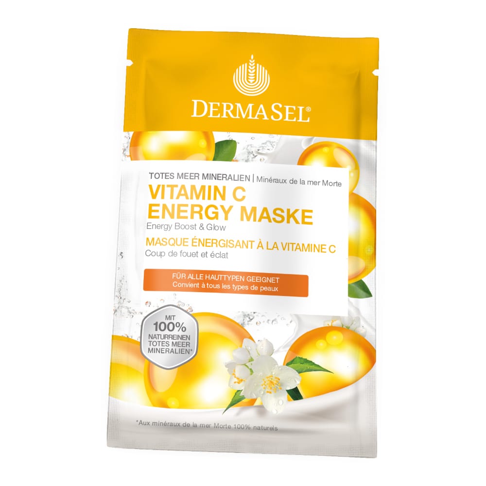 DERMASEL VITAMIN C ENERGY MASKE 12 ml Gesichtsmaske
