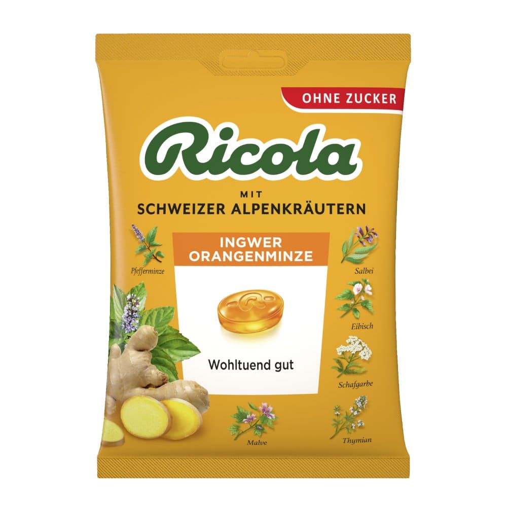 Ricola MIT SCHWEIZER ALPENKRÄUTERN 75 g Bonbons