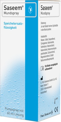 Saseem Mundspray - der Speichelersatz bei Mundtrockenheit  60 ml Pumplösung