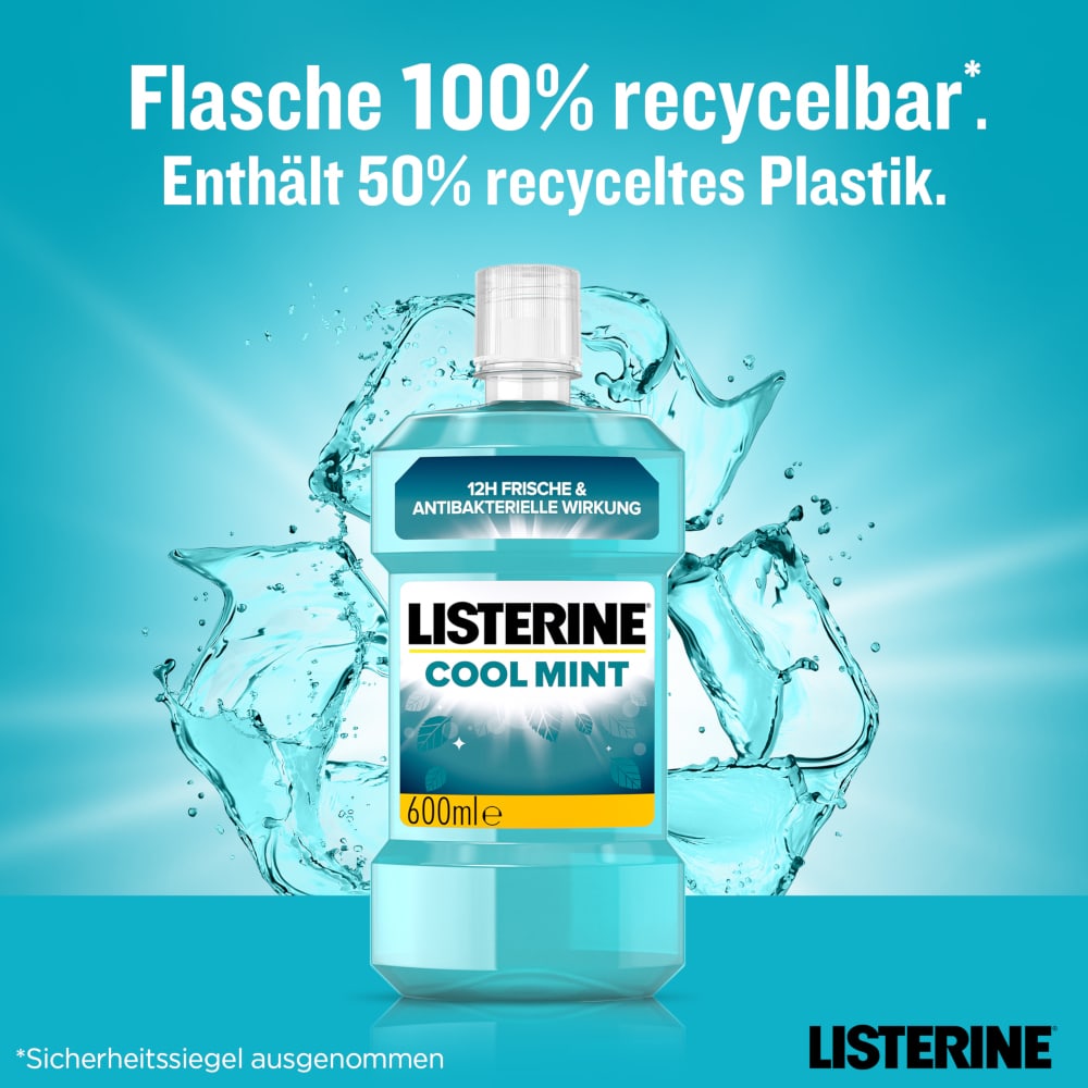 LISTERINE COOL MINT 600 ml Lösung LISTERINE COOL MINT 600 ml Lösung