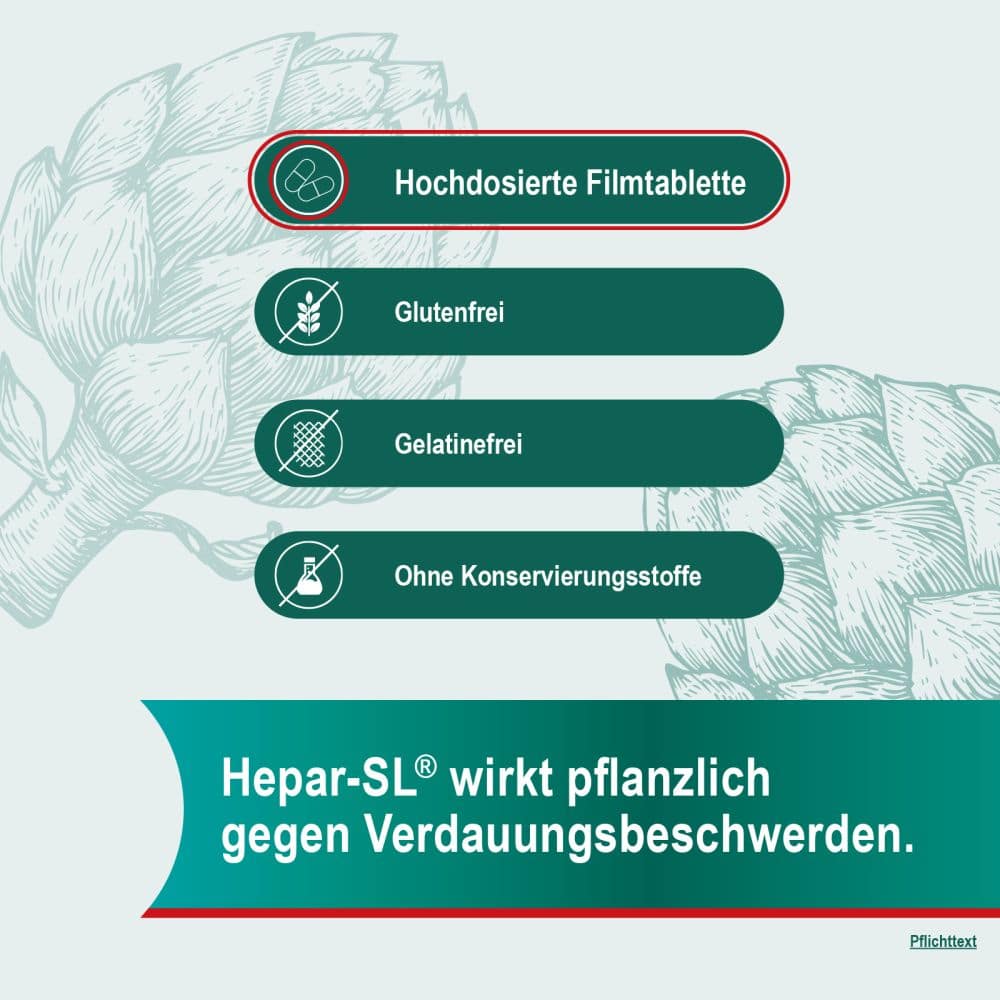 Hepar-SL 640 mg 100 St Filmtabletten
