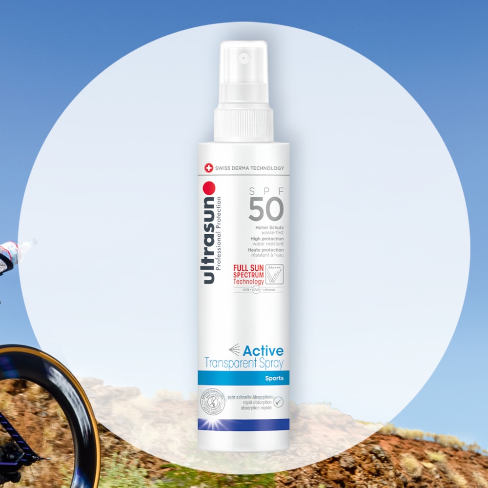 ultrasun Active Transparent Spray SPF 50  150 ml Gel
