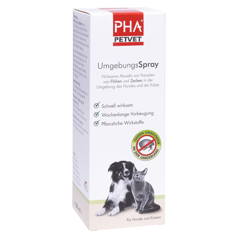 PHA UmgebungsSpray für Hunde und Katzen 150 ml Spray