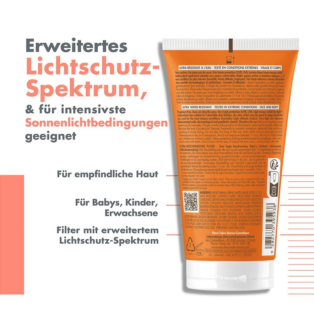 Avène INTENSE PROTECT SPF 50+ + 3 € sparen* 150 ml Emulsion