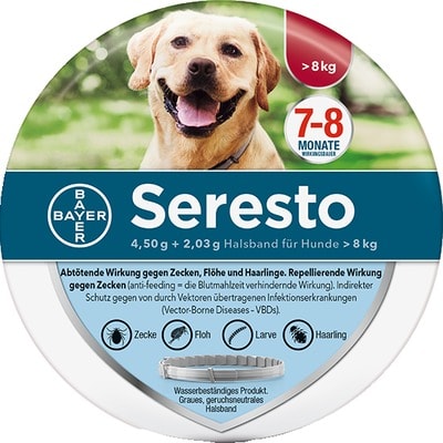 Seresto Halsband für große Hunde ab 8 kg 1 St Halsband