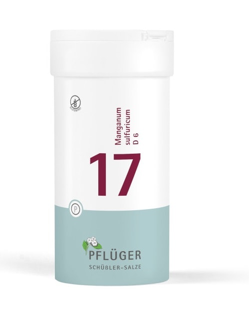 Schüßler-Salz Nr. 17 Manganum sulfuricum D6 400 St Tabletten