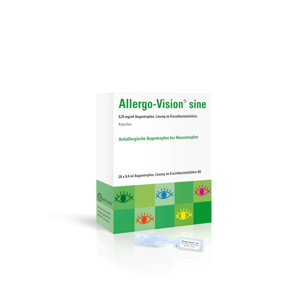 Allergo-Vision sine 0,25mg/ml Augentropfen 20X0.4 ml Einzeldosispipetten