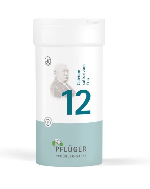 Schüßler-Salz Nr. 12 Calcium sulfuricum D6 400 St Tabletten