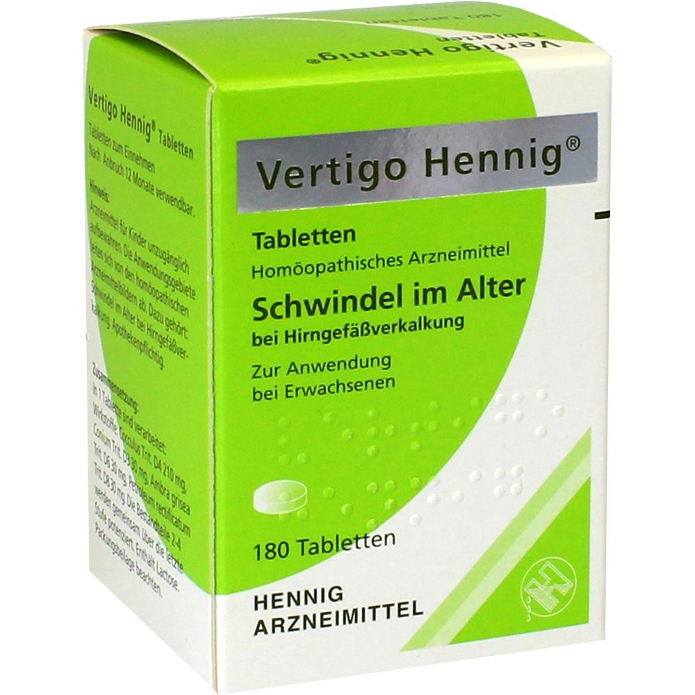 Vertigo Hennig 180 St Tabletten