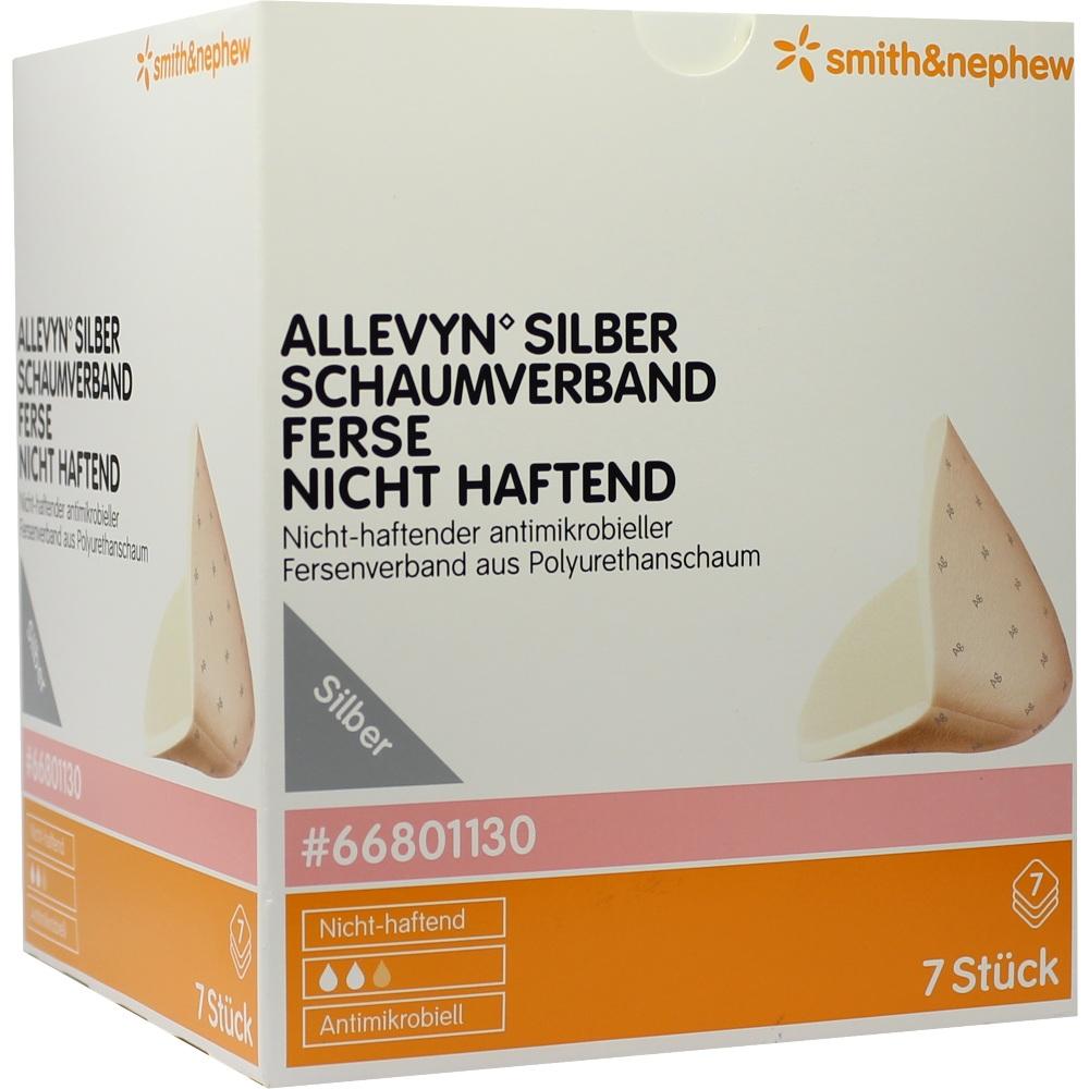ALLEVYN Silber Schaumverb.Ferse nicht haftend 7 St Verband