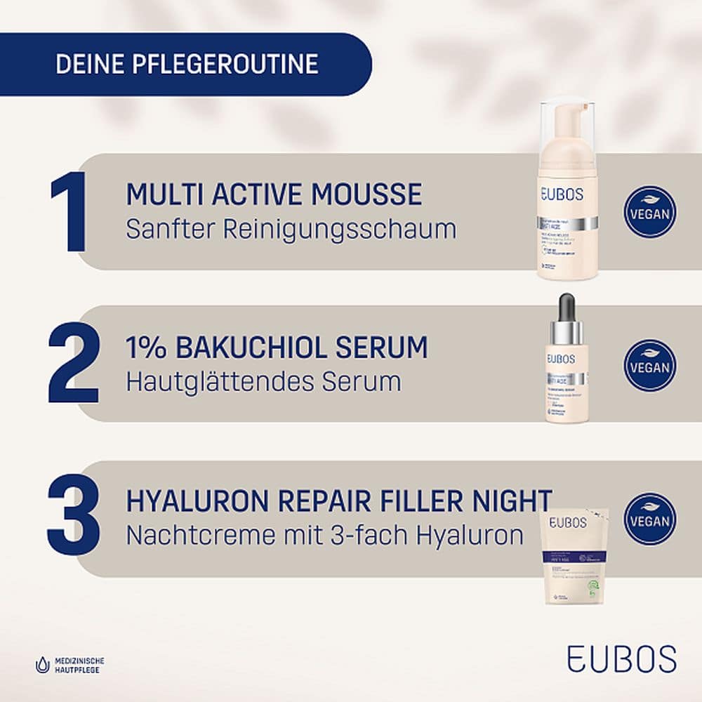 EUBOS ANTI AGE HYALURON REPAIR FILLER NIGHT 50 ml Creme