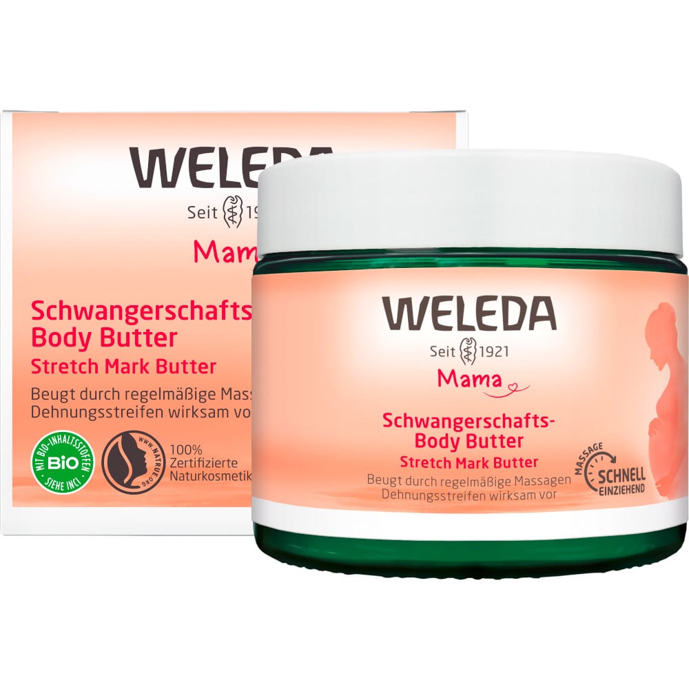 Weleda Mama Schwangerschafts-Body Butter 150 ml Creme