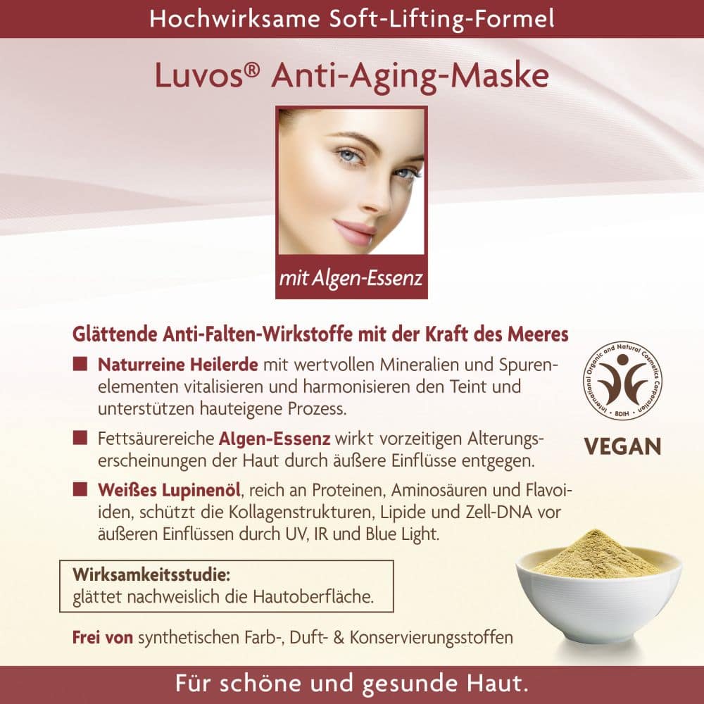 Luvos HEILERDE Anti-Aging-Maske 2X7.5 ml Gesichtsmaske