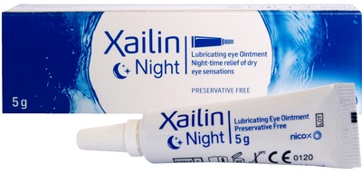 Xailin Night Augensalbe 1X5 g Augensalbe
