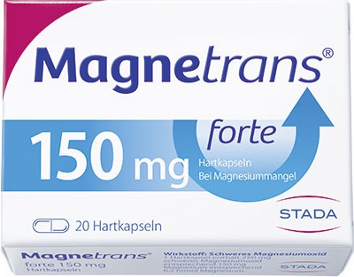Magnetrans forte 150 mg Hartkapseln 20 St Hartkapseln