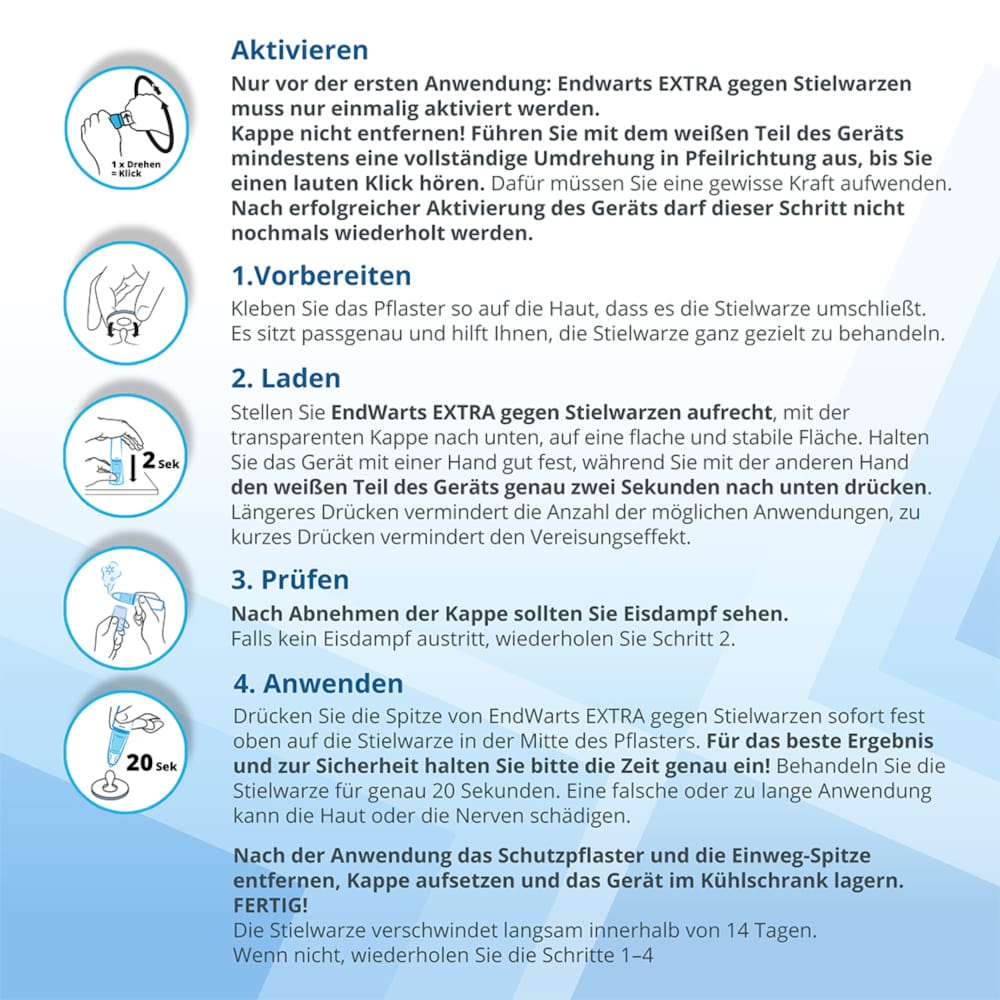 EndWarts Extra gegen Stielwarzen 14.3 g Spray