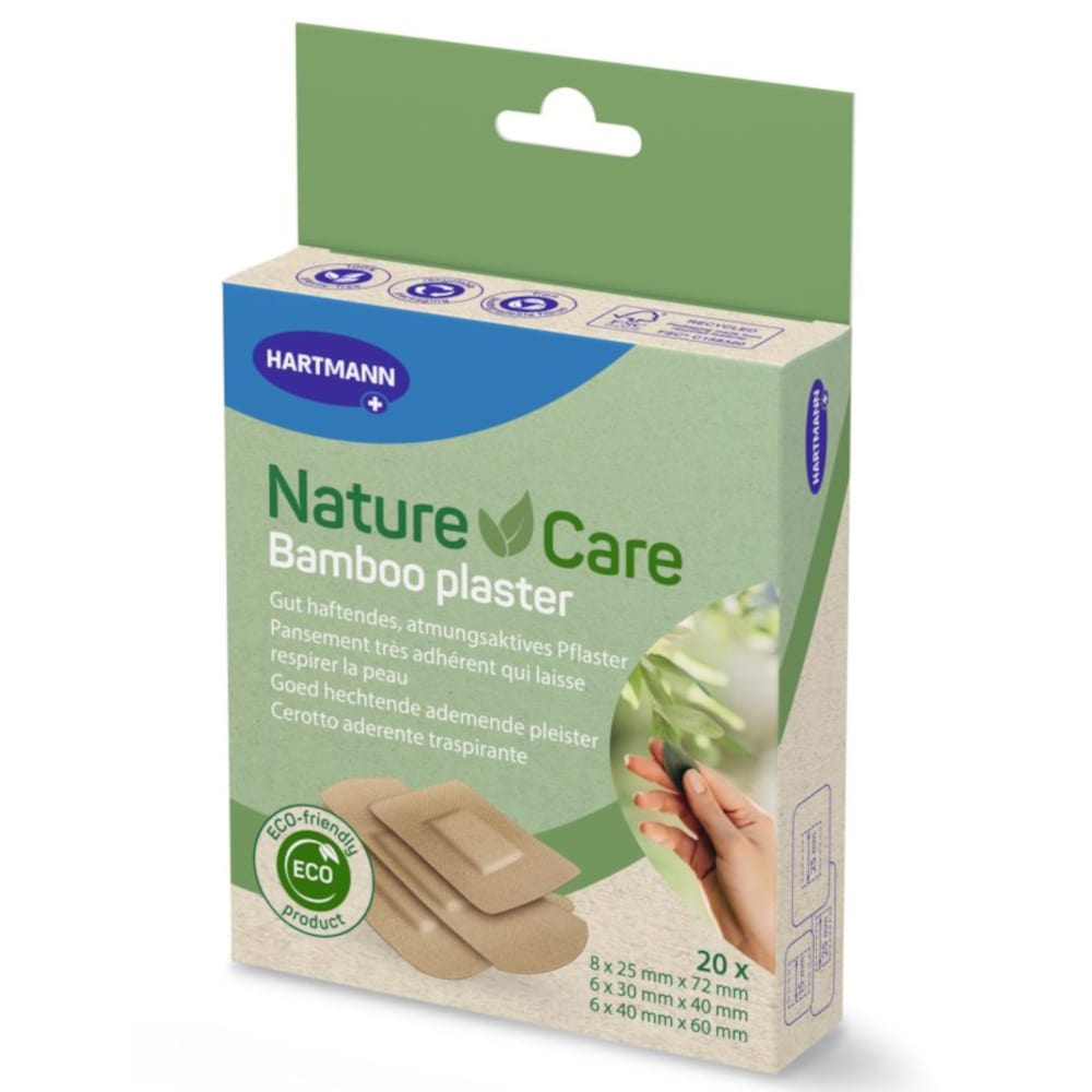 HARTMANN Nature Care Bamboo plaster 20 St Pflaster