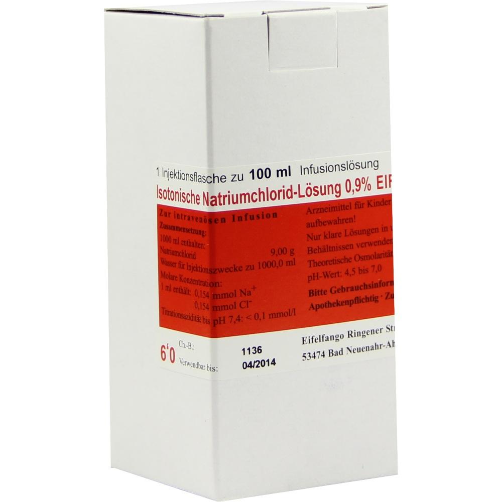ISOTONISCHE NaCl Lösung 0,9% Eifelfango 100 ml Infusionslösung 100 ml