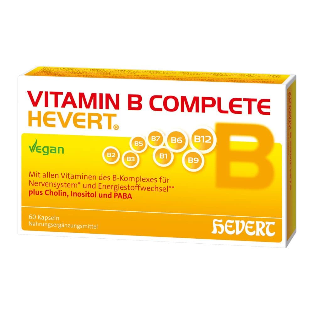 VITAMIN B COMPLETE HEVERT 60 St Kapseln