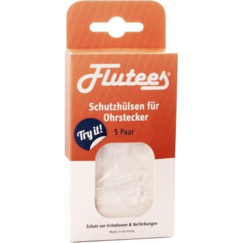 FLUTEES Schutzhülsen für Ohrstecker 5 St