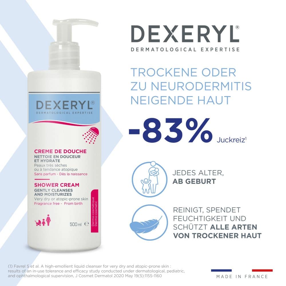 DEXERYL Shower Duschcreme 500 ml Duschgel