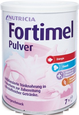 Fortimel Pulver Aufbaunahrung Erdbeere  335 g Pulver