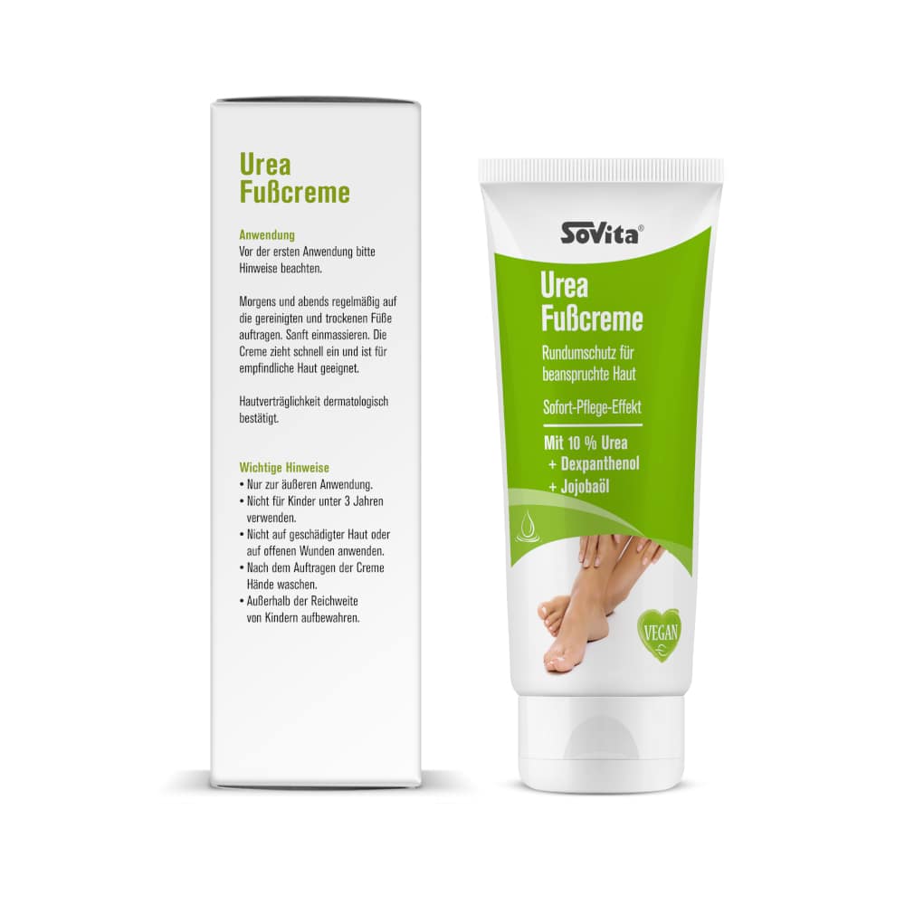 sovita Urea Fußcreme 100 ml Creme