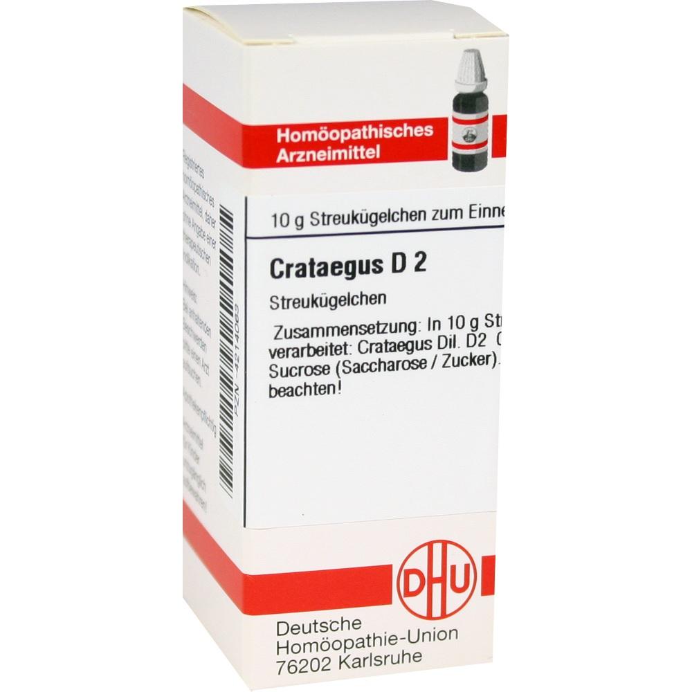 CRATAEGUS D 2 Globuli 10 g Globuli