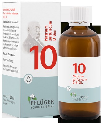 Schüßler-Salz Nr. 10 Natrium sulfuricum D6 100 ml Tropfen