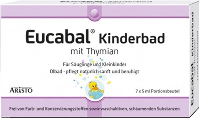 Eucabal Kinderbad mit Thymian 7X5 ml Bad
