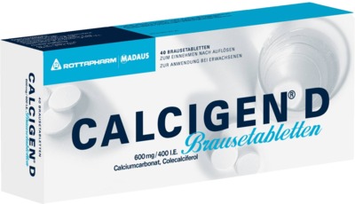 CALCIGEN D 600mg/400 I.E. 120 St Brausetabletten