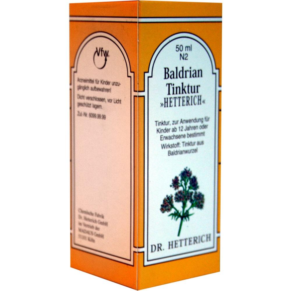 Baldriantinktur Hetterich 50 ml Tinktur