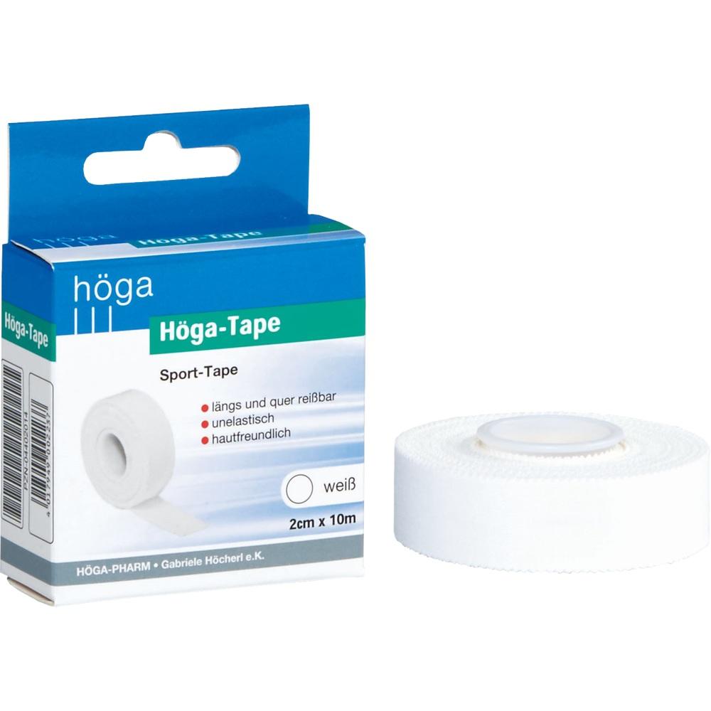 HÖGA TAPE 2 cmx10 m weiß 1 St Pflaster