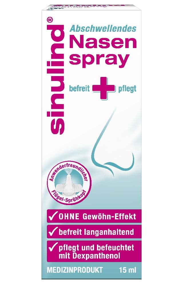 sinulind Abschwellendes Nasenspray 15 ml Nasenspray